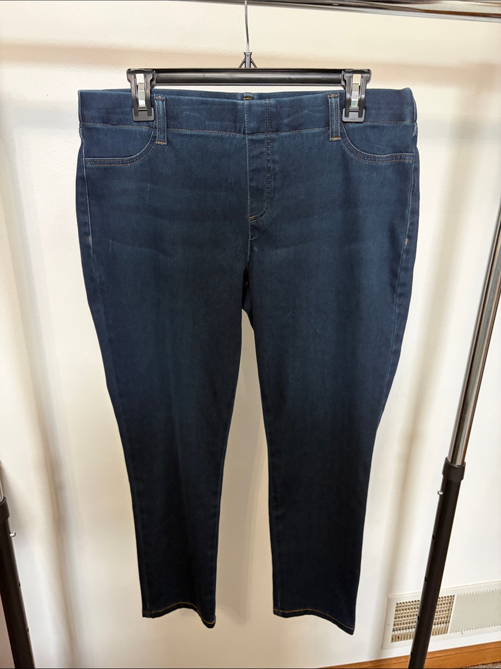 Amazon essentials denim jeggings size Large regular